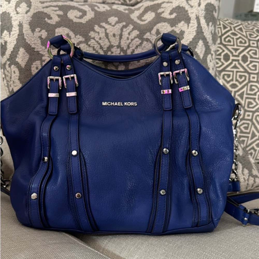 Michael Kors Stunning Blue Bag